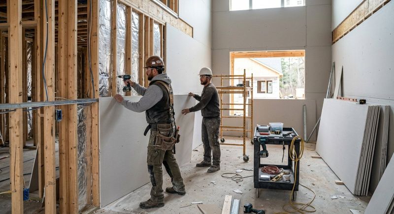 Garage Wallboard Installation in Wilmington, NC