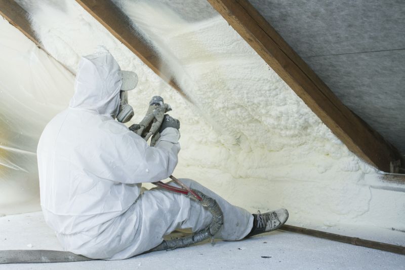 Attic Insulation Application