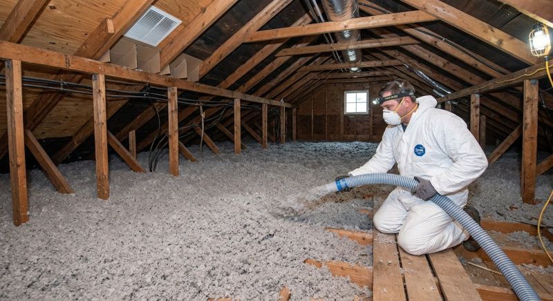 Loft Insulation Installation in Longmont, CO